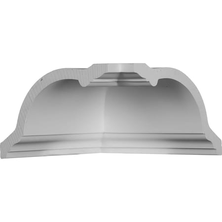 Ekena Millwork 6 1/8"P x 4 1/8"H Inside Corner Moulding (matches moulding MLD06X04X07DI) MIC06X04DI